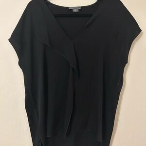 Vince Black Silk Top